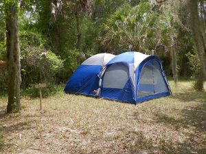 Choosing a campsite