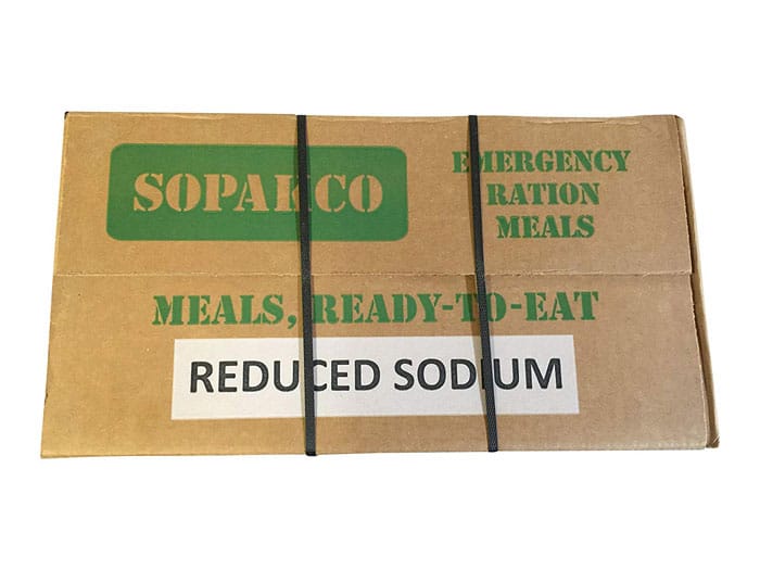 Sopakco MRE Meals Ready To Eat Case Pack