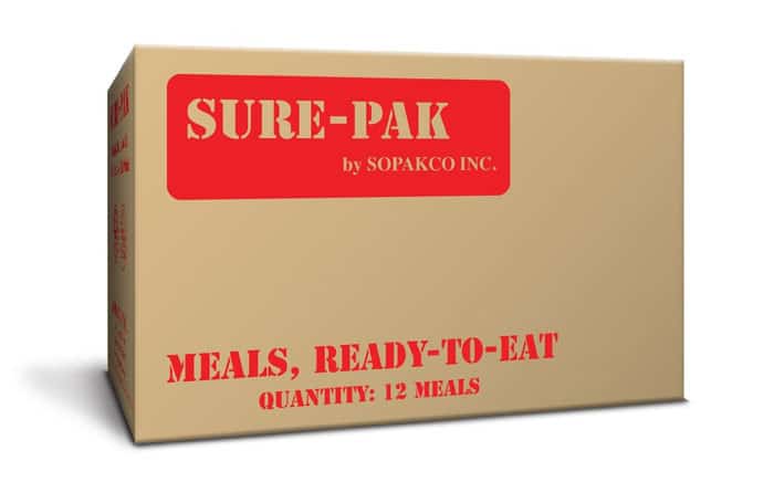 Sure-Pak MRE Case Pack