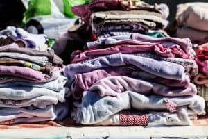 Clothes pile