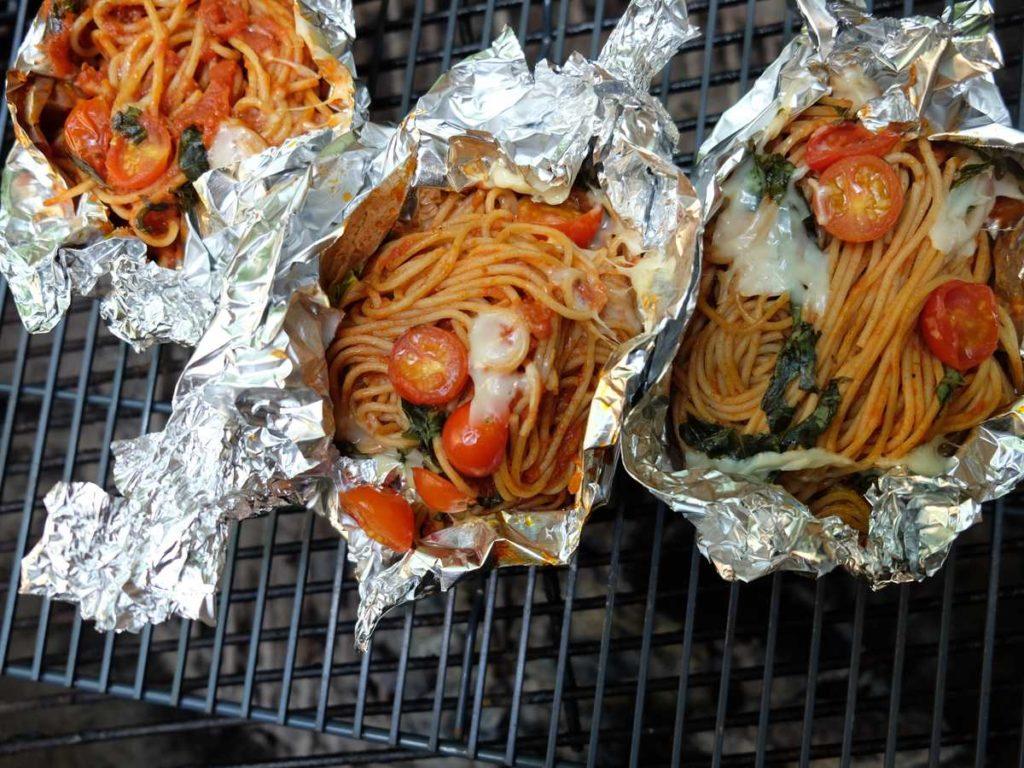 The Ultimate Camping Food List 2 food on grill