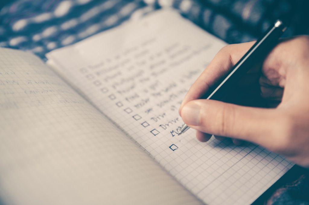 Create a Checklist