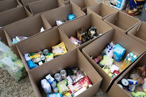 emergency food supply boxes