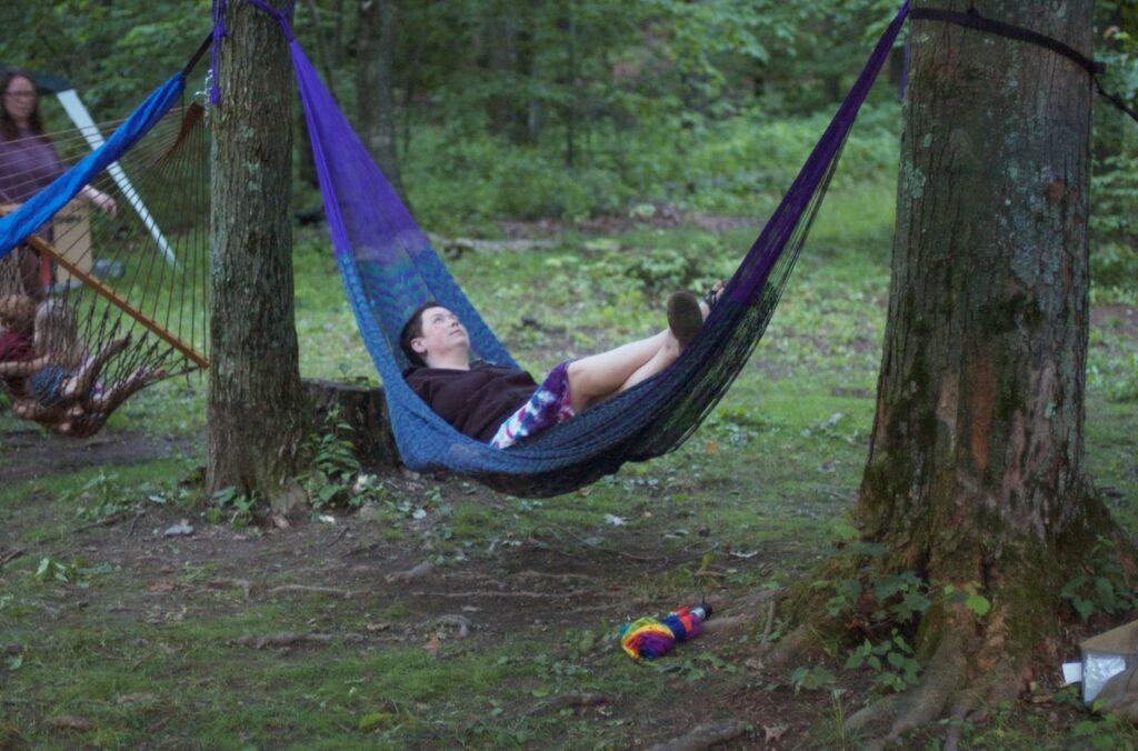 Sleep In A Hammock